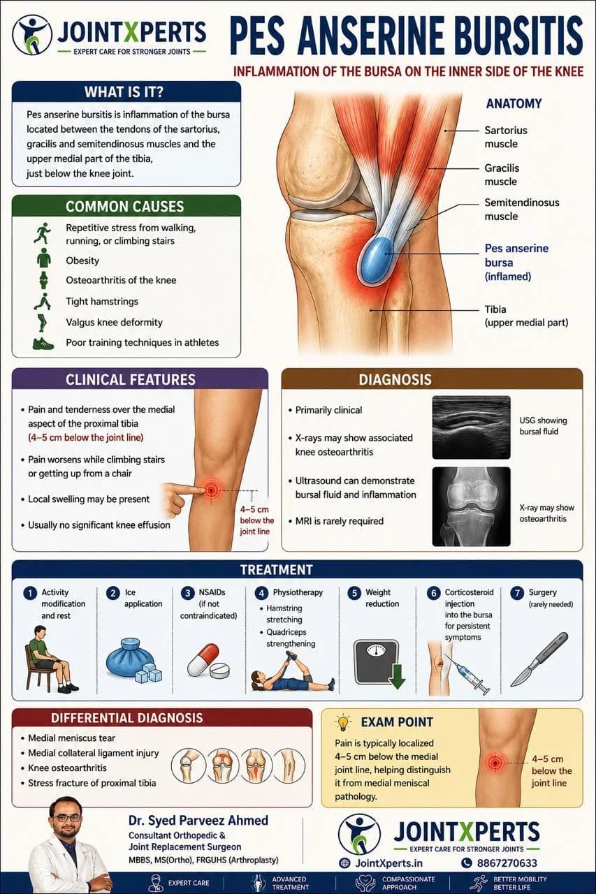 Understanding Pes Anserine Bursitis: Inner Knee Pain Explained